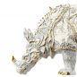 Preview: Porcelain figure Rhinocerus ❖ Gold Edition