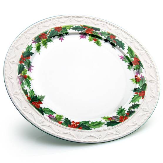 Platzteller ❖ Ilex de Luxe - KPM Berlin Kurland