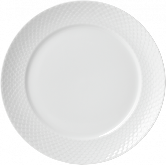 Ludwigsburg Scales pattern, place plate, white