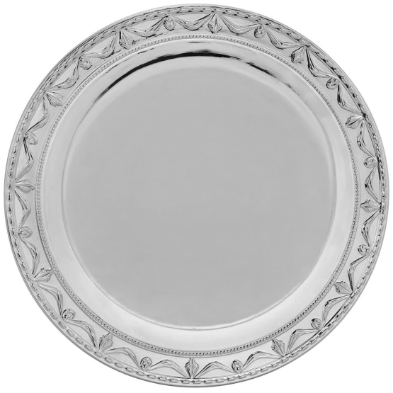 Platzteller ❖ Pur Luxe Silber-Brillant