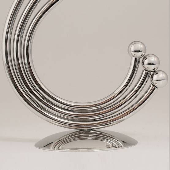 3-armed candlestick ❖ 925 Sterling silver, Pur Luxe