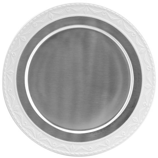 Presentation plates  ❖ Pur Luxe - Satteensilver