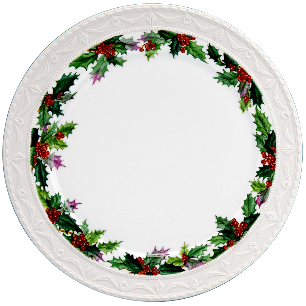 Platzteller ❖ Ilex de Luxe - KPM Berlin Kurland