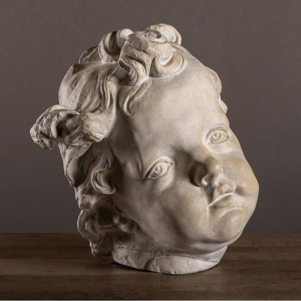 Decorative Sculpture ❖ L'Objet Cherub Head