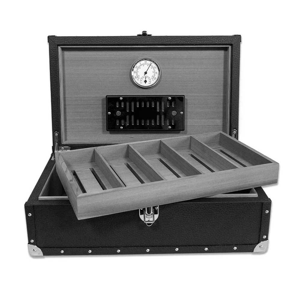 Leder Zigarren Humidor-Box